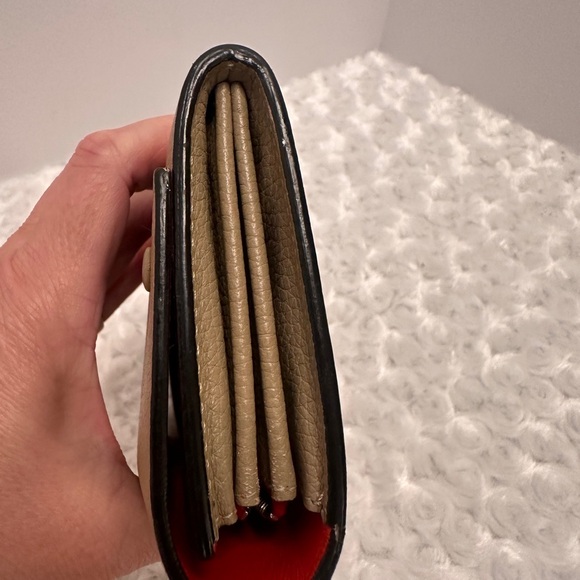 Celine Large Flap Continental Long Double
Snap Trifold Wallet Grained Calfskin - Picture 10 of 14